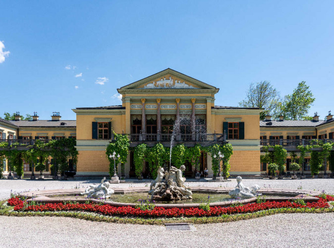 0020_Schoene Aussichten Touristik_00000112554_Salzkammergut-Bad-Ischl-Kaiservilla-Aussenaufnahme_Oesterreich-Werbung_Cross-Media-Redaktion